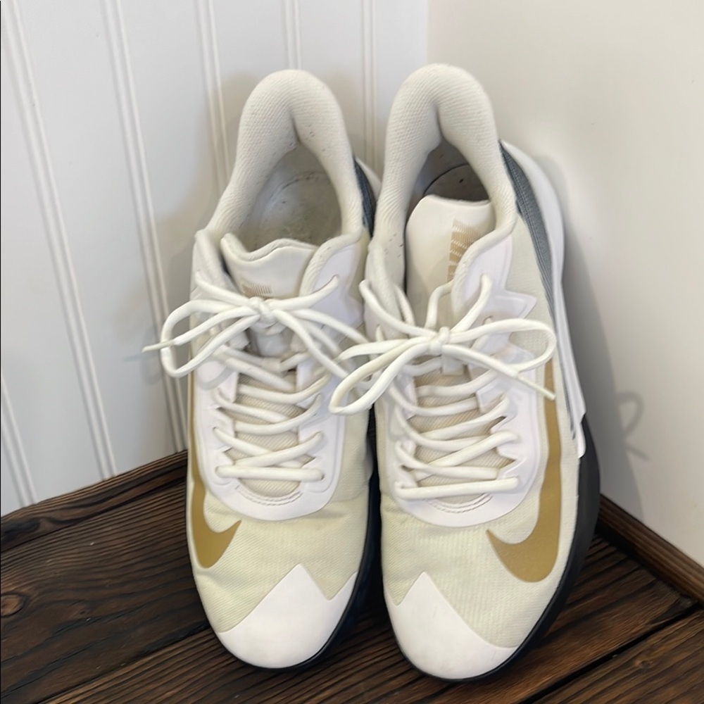 Nike Precision 4 'White Metallic Gold' CZ8780-100